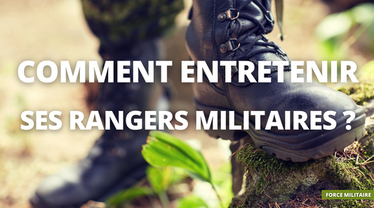 Comment entretenir ses rangers militaires ?