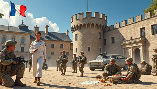 Le nombre de militaires en service actif en France