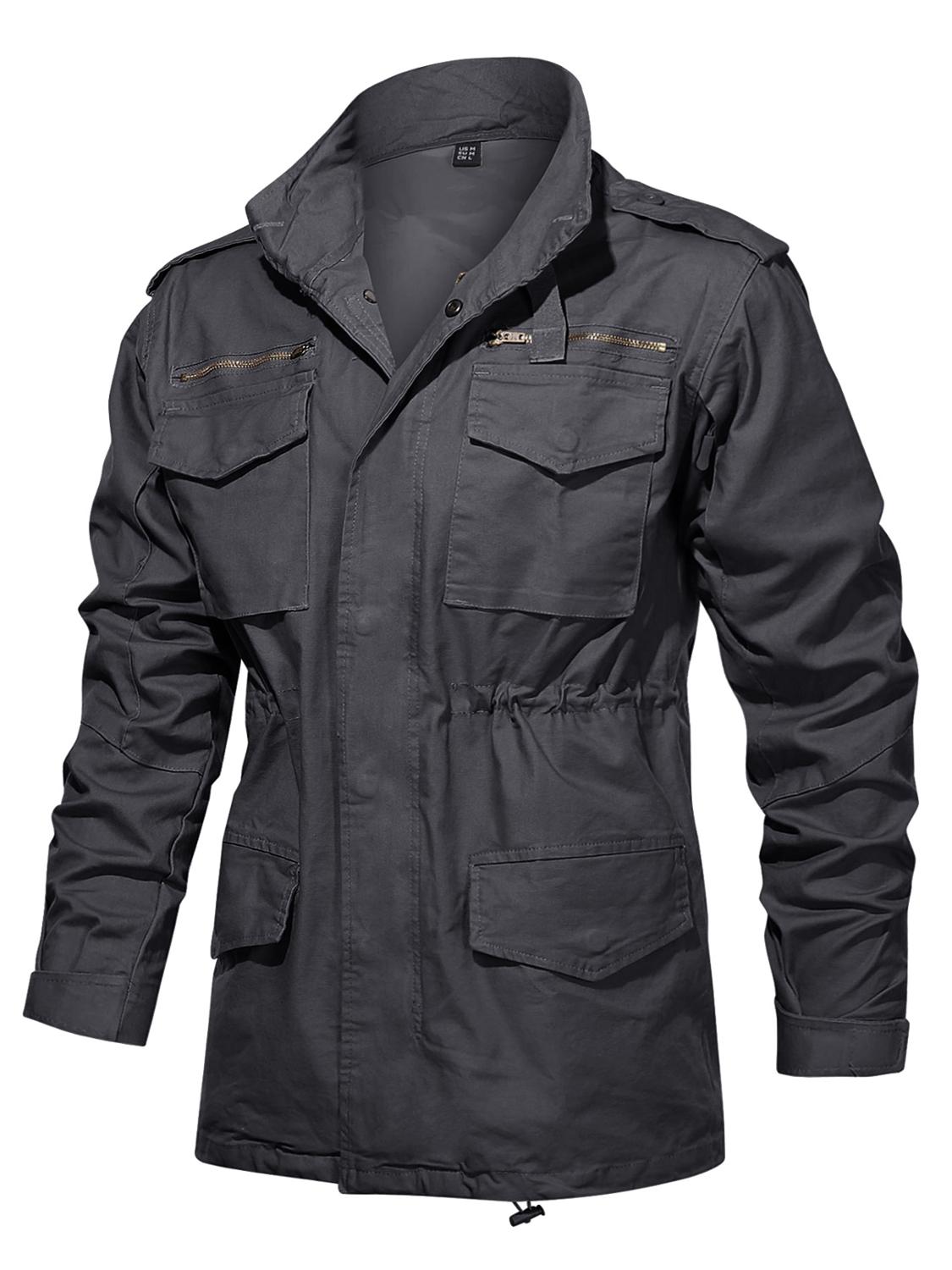 Veste Militaire à Capuche
