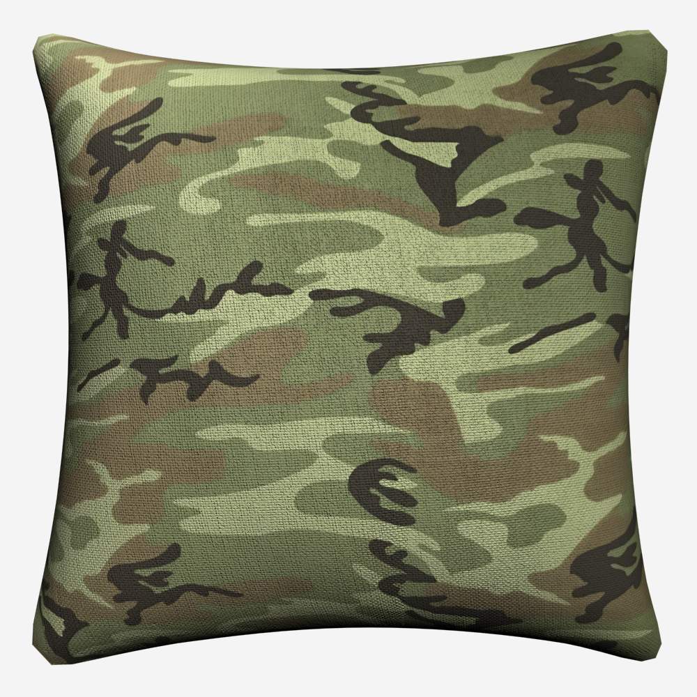 Housse de Coussin Militaire