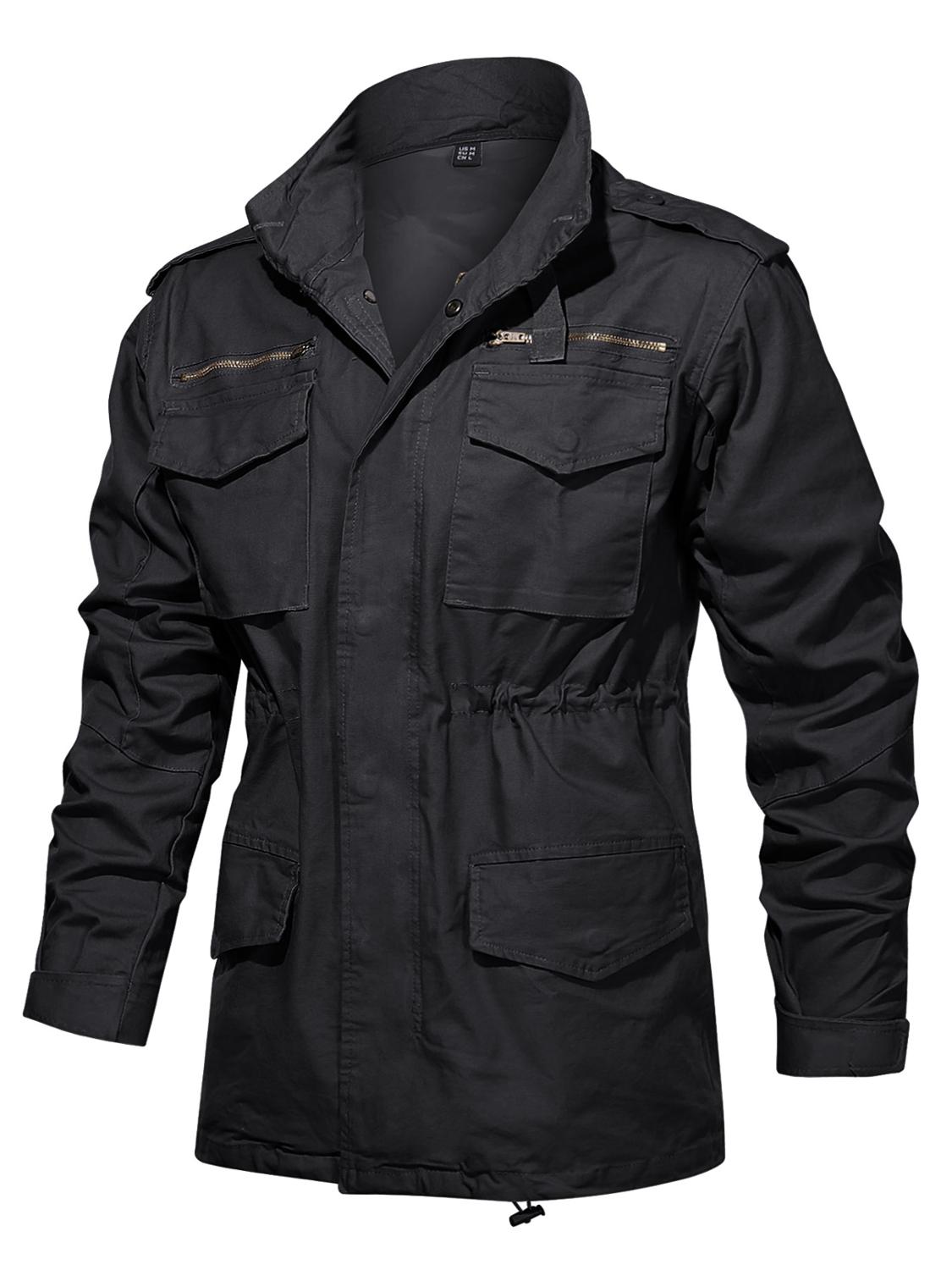 Veste Militaire à Capuche