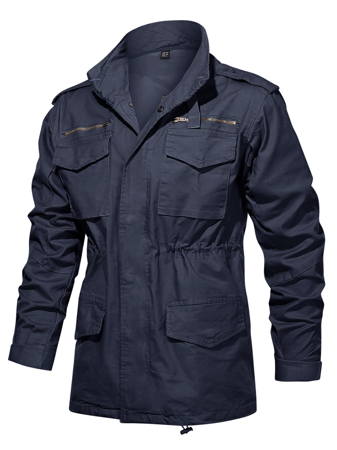 Veste Militaire à Capuche
