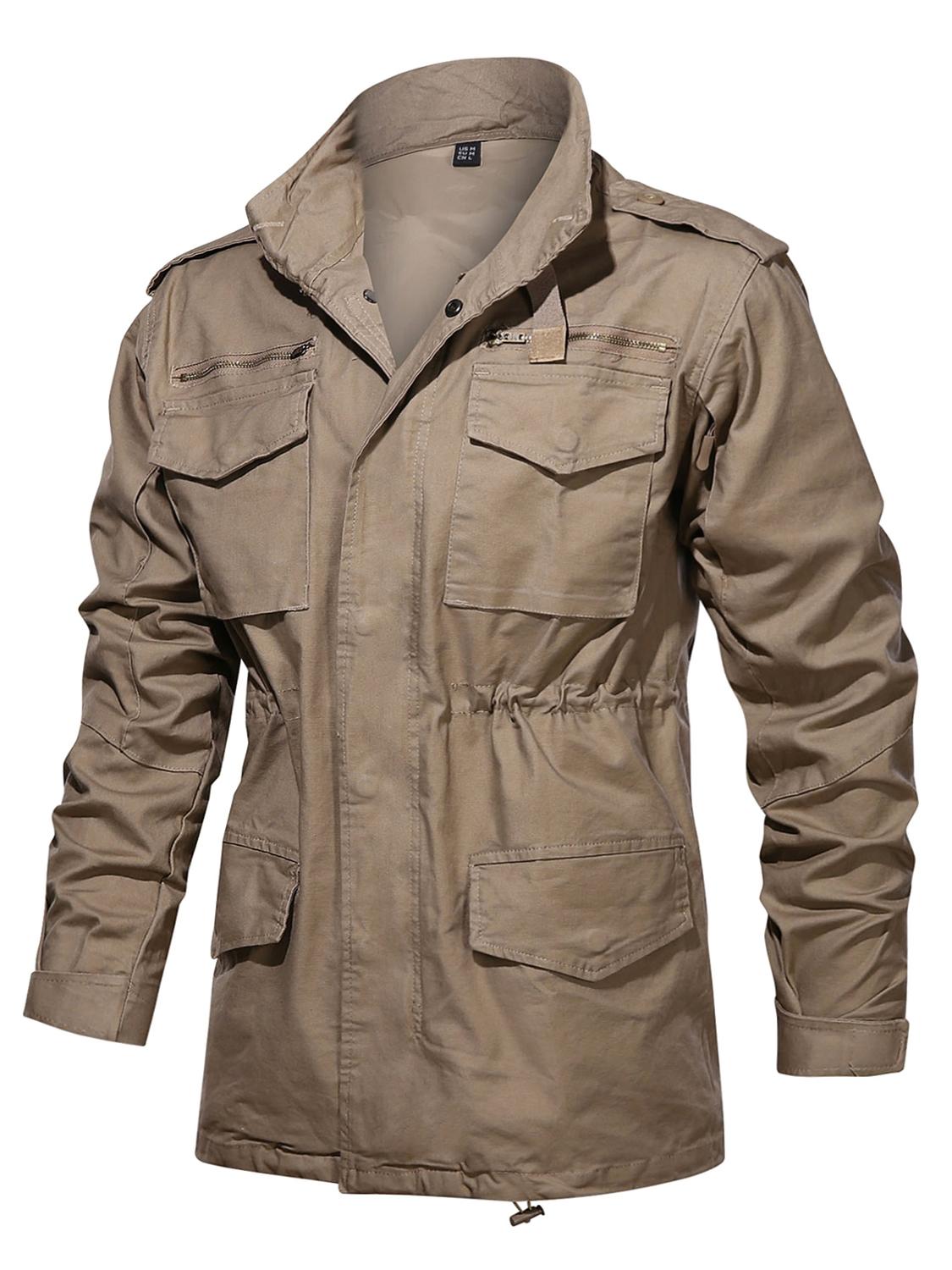 Veste Militaire à Capuche