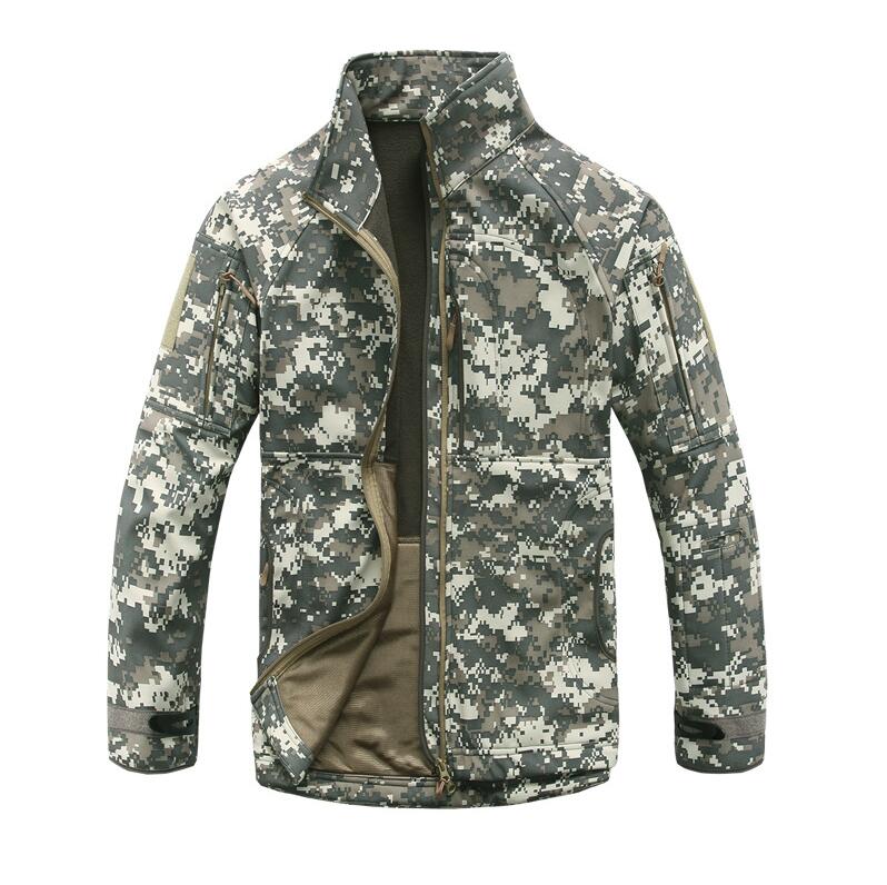 Veste softshell homme militaire