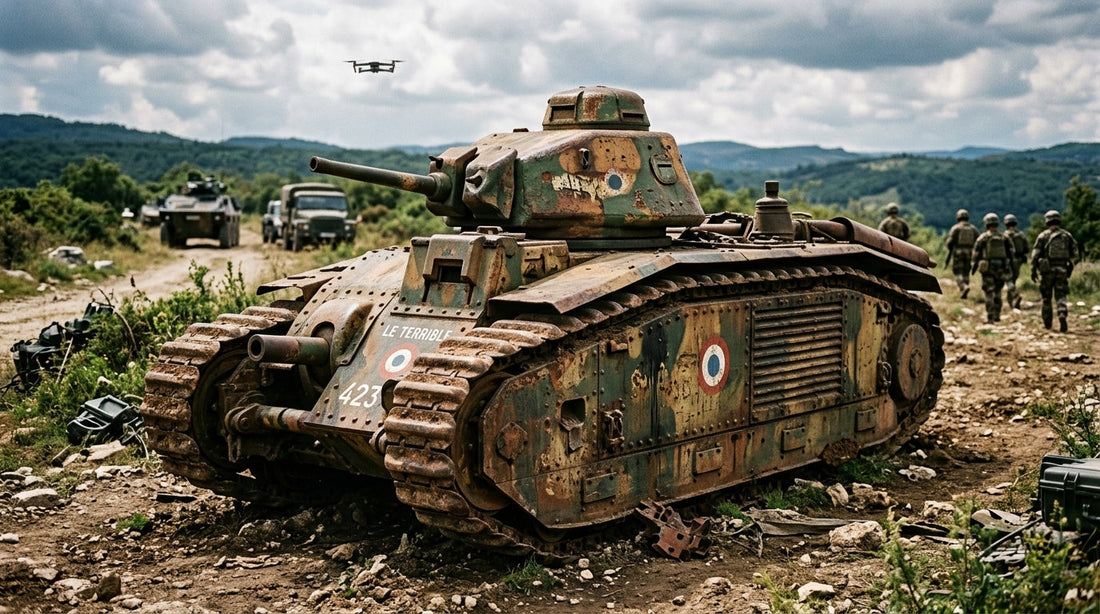 B1 char : un blindé français sur le déclin face aux défis modernes