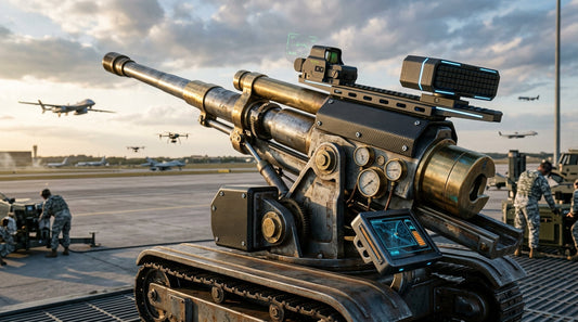 Canon anti-drone : une arme vintage réinventée pour le futur