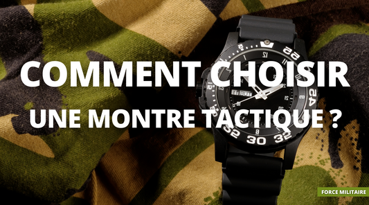 Comment choisir une montre tactique ?