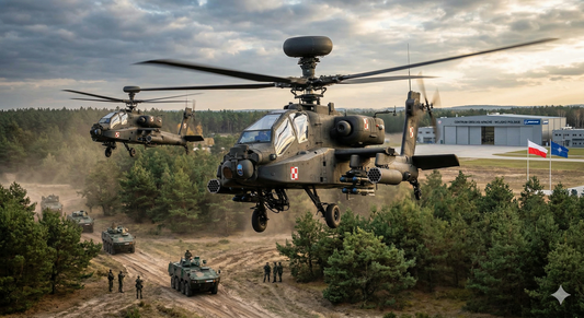 La Pologne signe un contrat historique de 96 hélicoptères Apache