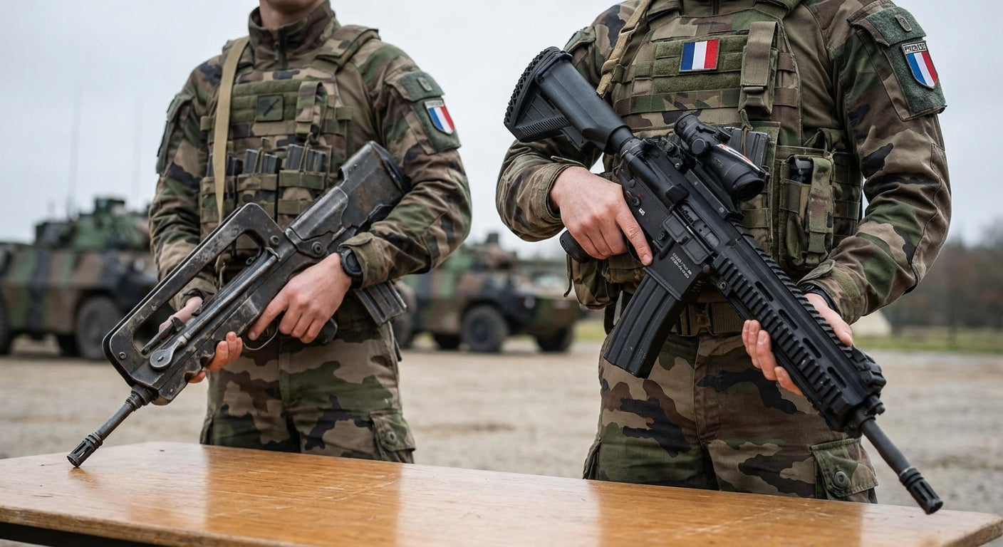 HK416 vs FAMAS : quel fusil d’assaut pour l’armée française ? – Force ...