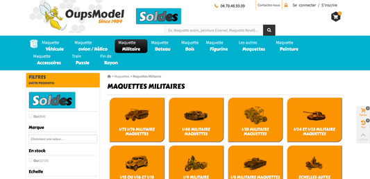 Oupsmodel : tout pour les passionnés de maquettes et de modèles réduits