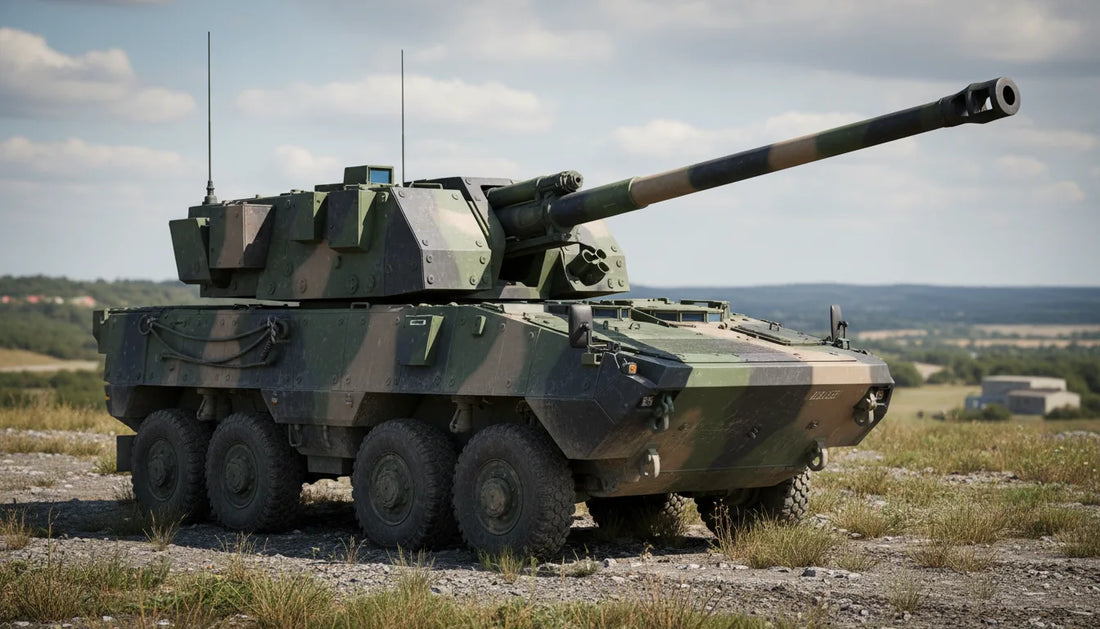 RCH 155 : le nouvel artillerie allemande avec une portée de 54 km