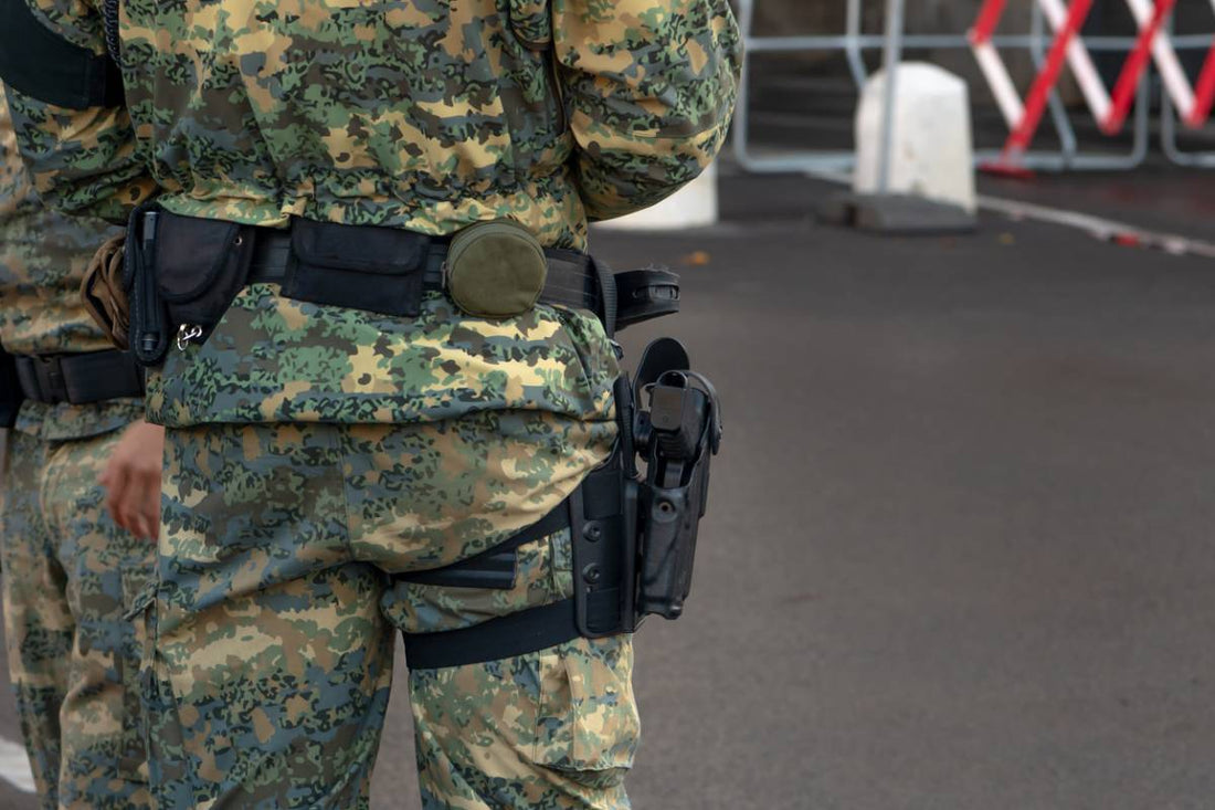 Le holster tactique : clé d'un équipement militaire opérationnel