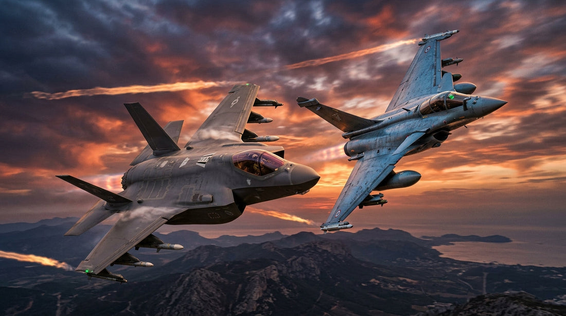 F-35 Lightning II vs Rafale : le duel des chasseurs modernes