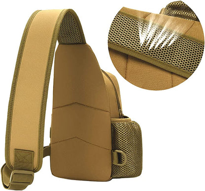 Sac à bandoulière militaire
