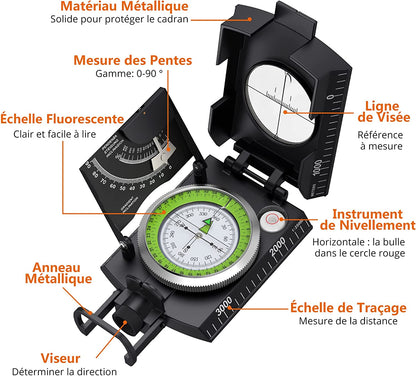 Boussole militaire professionnelle