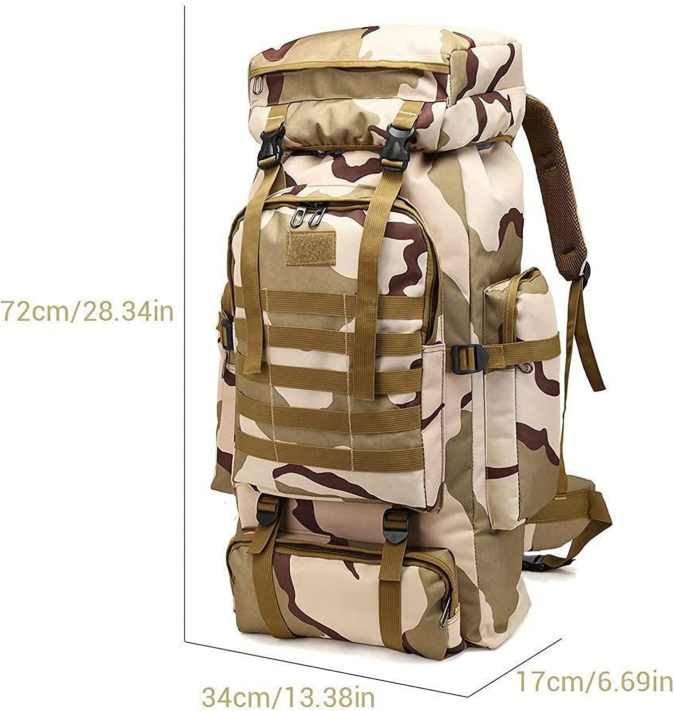 Sac à Dos de Militaire 80L