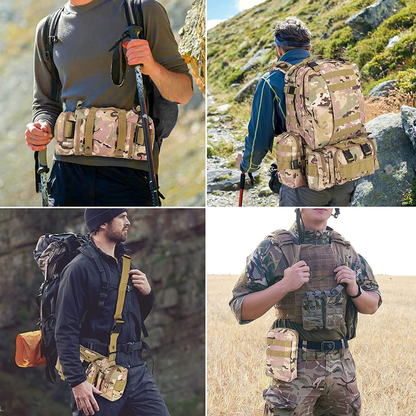 Sac à Dos Tactique Militaire 55L