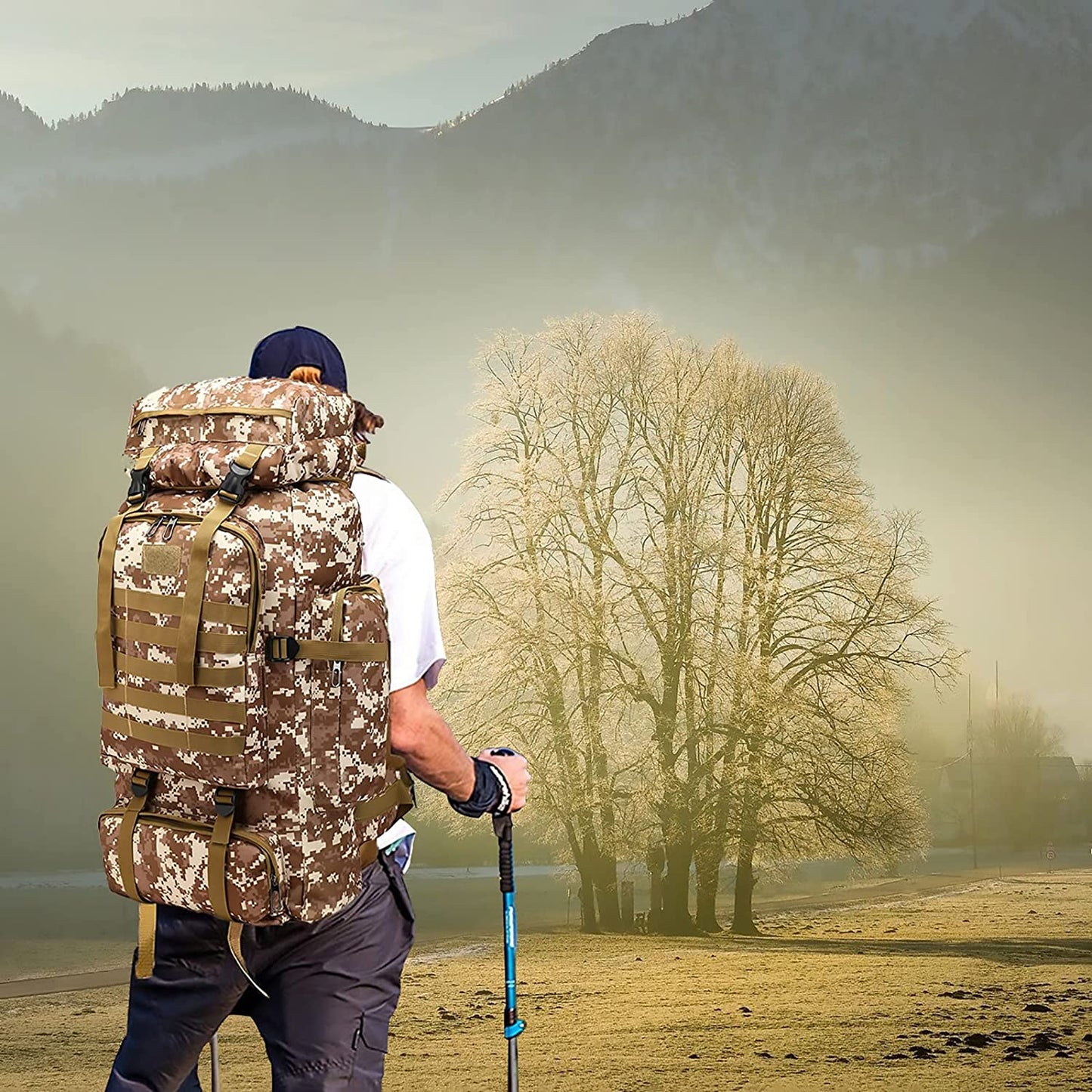 Sac à Dos de Militaire 80L