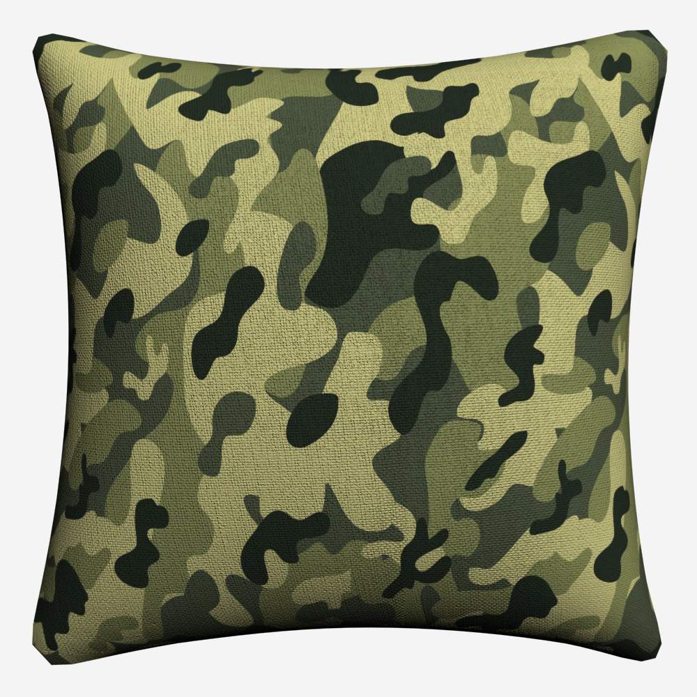 Housse de Coussin Militaire