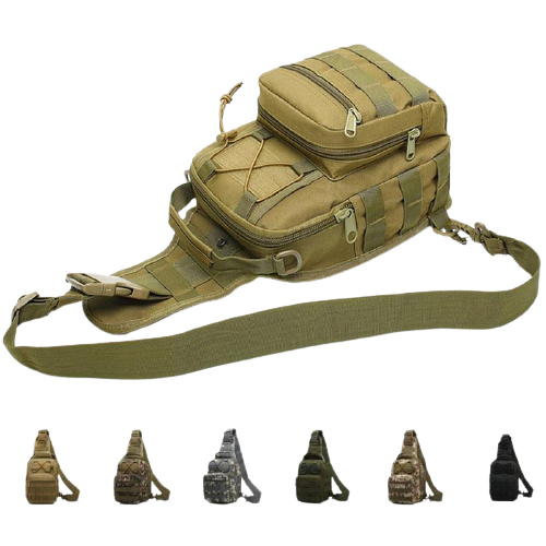 Sac à Bandoulière Militaire avec Attaches Molle