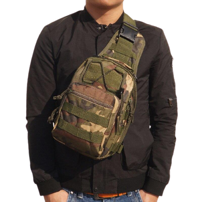 Sac à Bandoulière Militaire avec Attaches Molle