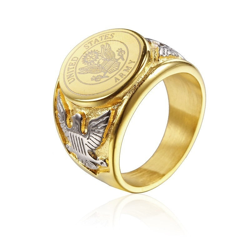 Bague Militaire Américaine