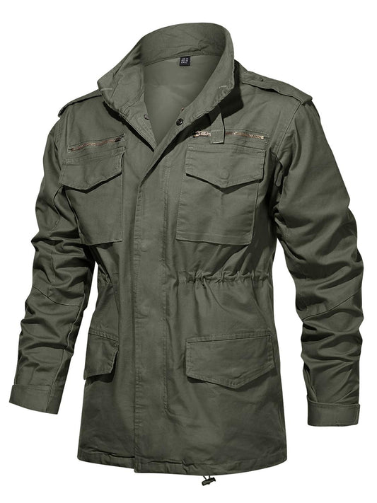 Veste Militaire à Capuche