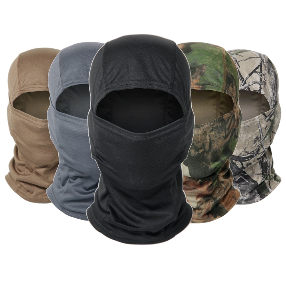 Cagoule Militaire Camouflage - Respirante, Multifonction - Pour Moto, Ski, Sports D'hiver, Protection Vent/froid