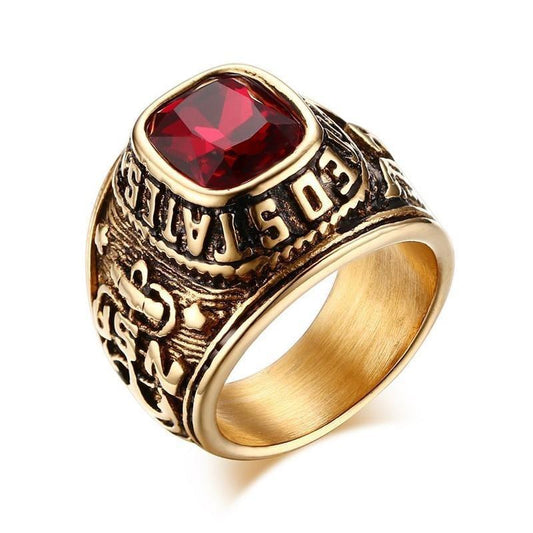 Bague armée américaine