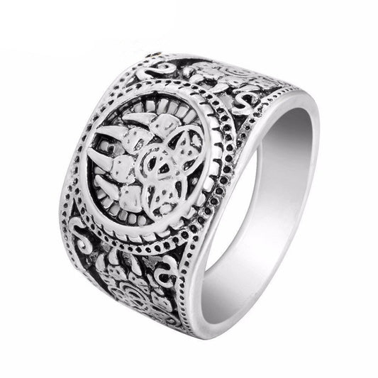 Bague chevalier homme