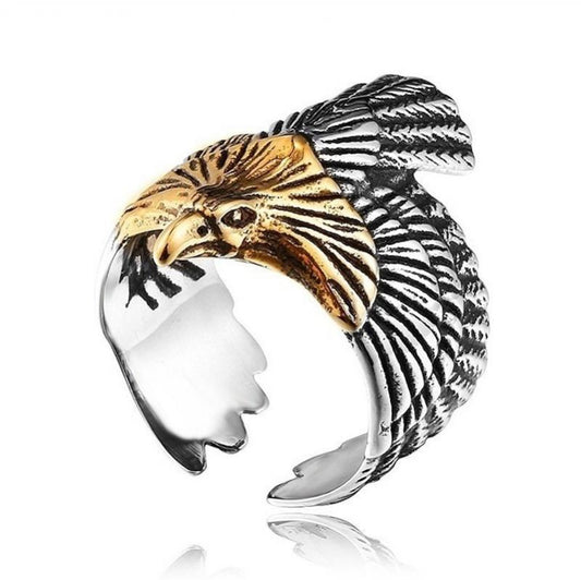 Bague d'aigle militaire