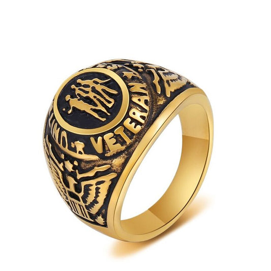 Bague de combat homme militaire