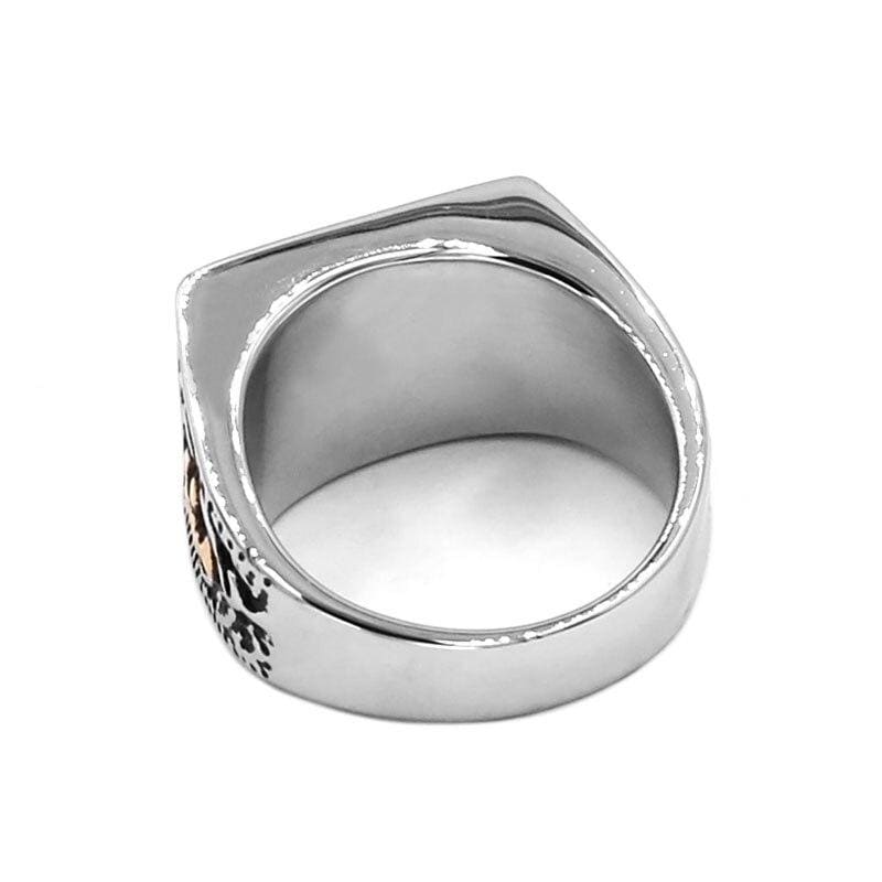 BAGUE MILITAIRE - FRÈRES D'ARMES (ARGENT)