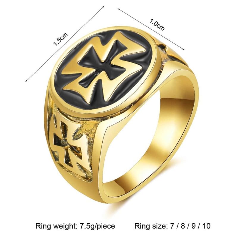 BAGUE MILITAIRE - LÉGIONNAIRE (OR)