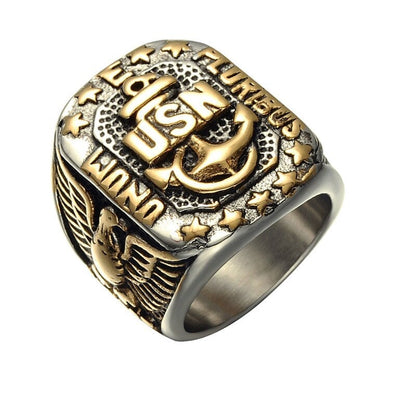 Bague militaire us navy