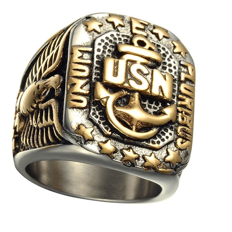 Bague militaire us navy