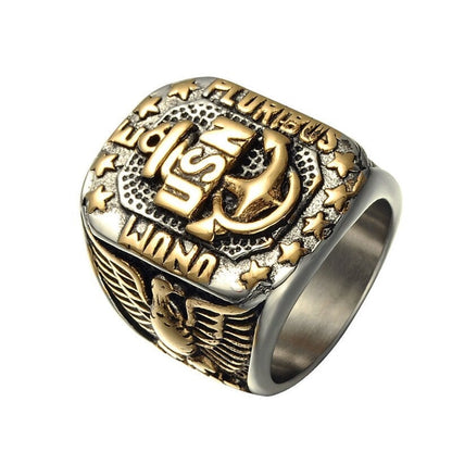 Bague militaire us navy