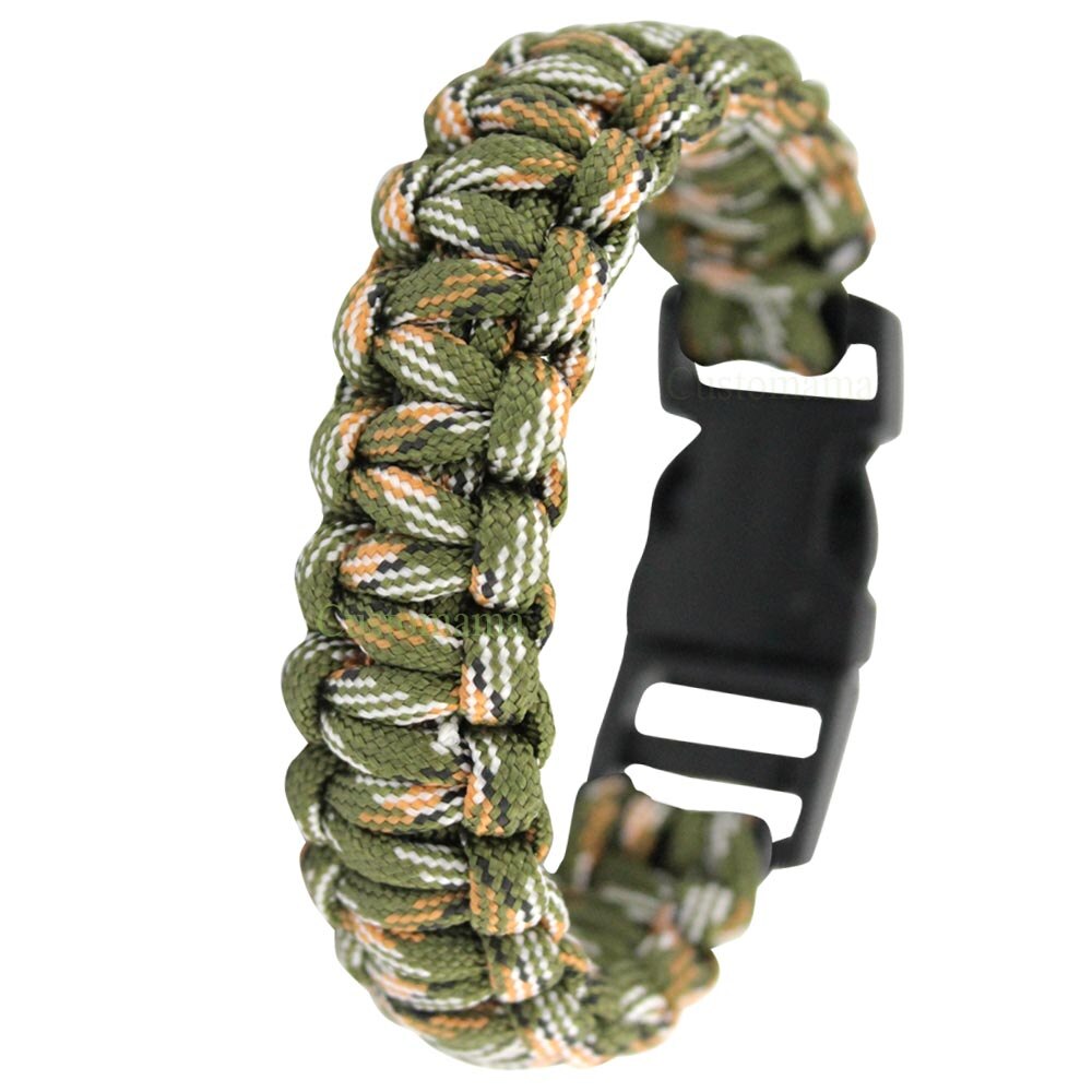 Bracelet De Survie Réglable En Paracorde Avec Lumière LED Sifflet Et Boussole Grey Bracelet De Survie Réglable En Paracorde Avec Lumière LED Sifflet Et Boussole Grey