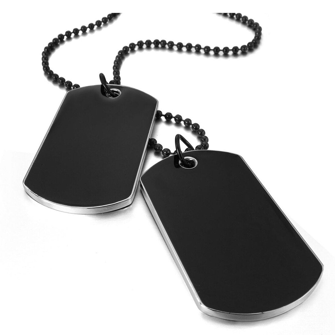 Plaque militaire bijoux homme