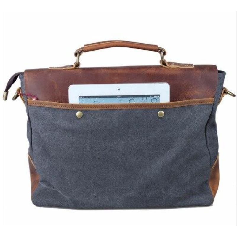 Sacoche en cuir vintage