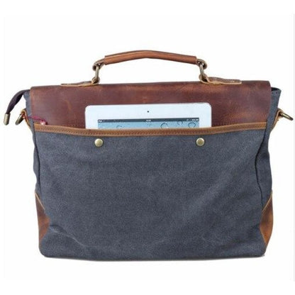 Sacoche en cuir vintage