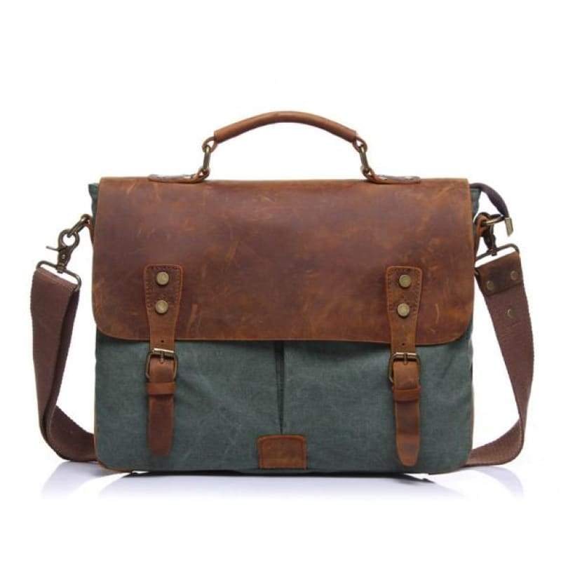 SAC MILITAIRE VINTAGE SOLIDE