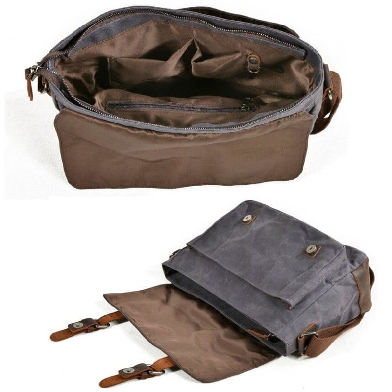 Besace militaire en toile