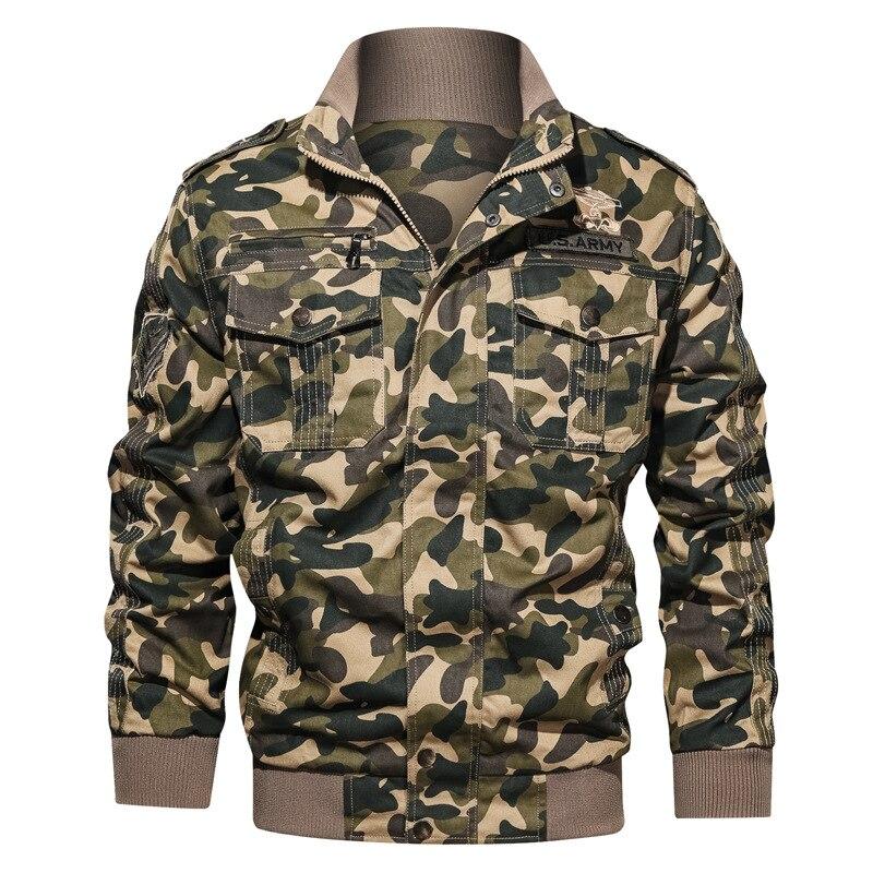 Manteau Militaire Pour Homme Express - Taille M, Coton, Vert, Style Armée - Occasion En Très Bon état