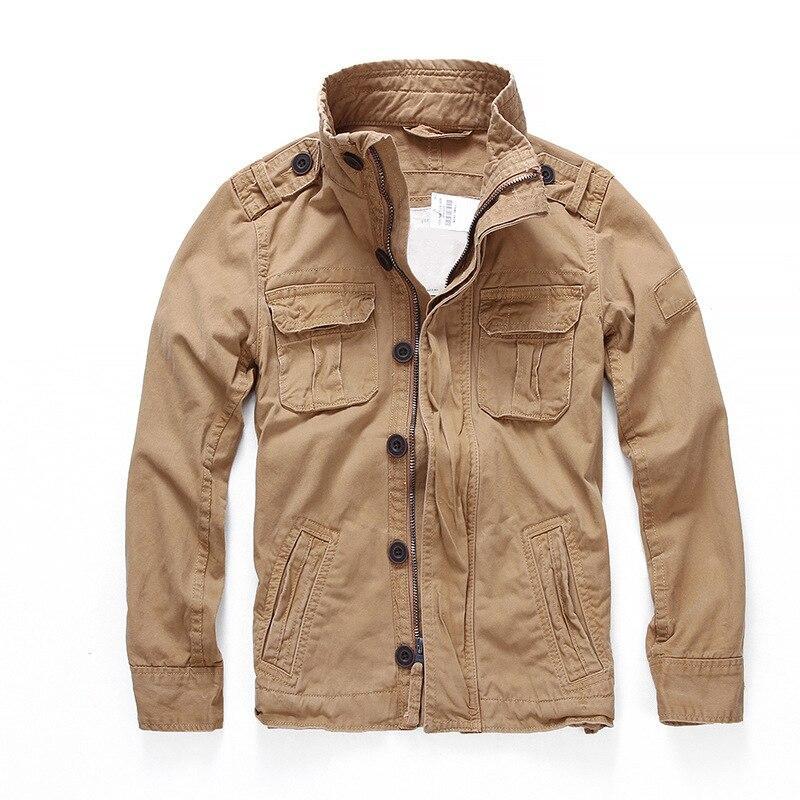 Veste kaki militaire homme